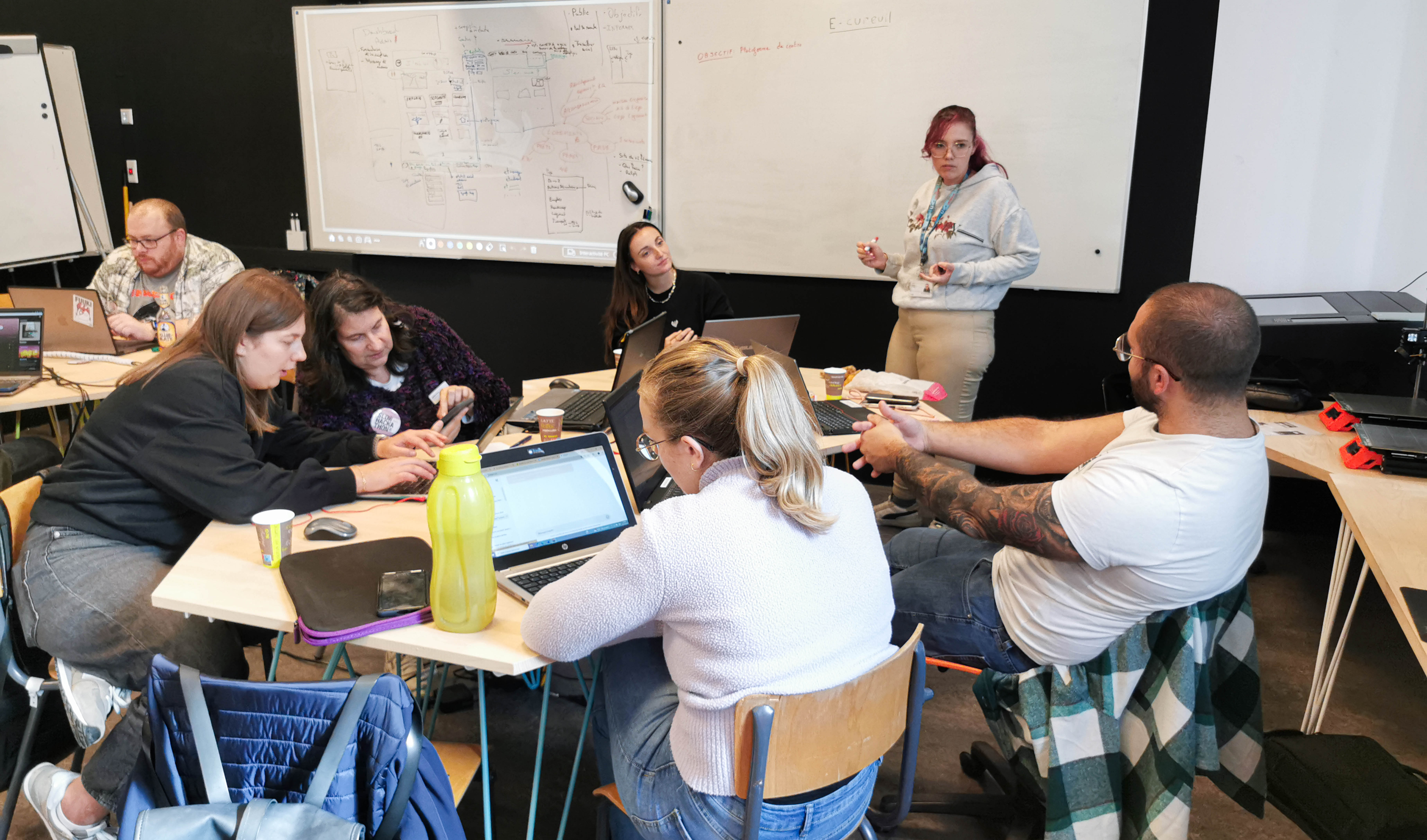Slow Hackathon 2024 - Vue aérienne de l'événement